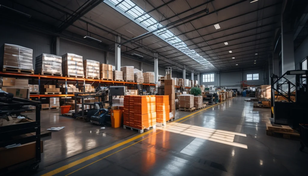 entreposage et stockage de marchandises
